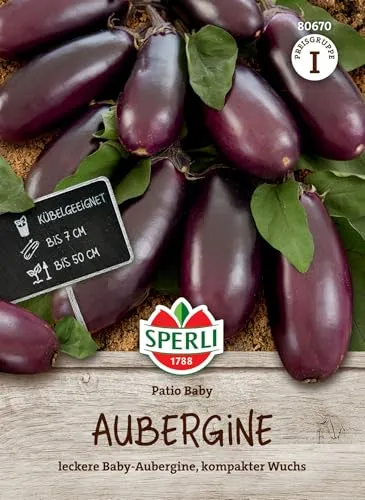 Produktbild Sperli Auberginensamen Patio Baby, F1 80670