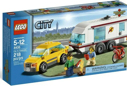Produktbild LEGO 4435 - Auto E Caravan