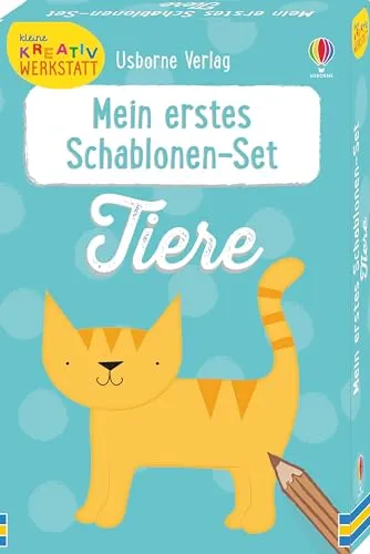 Kleine Kreativ-Werkstatt - Mein erstes Schablonen-Set: Tiere