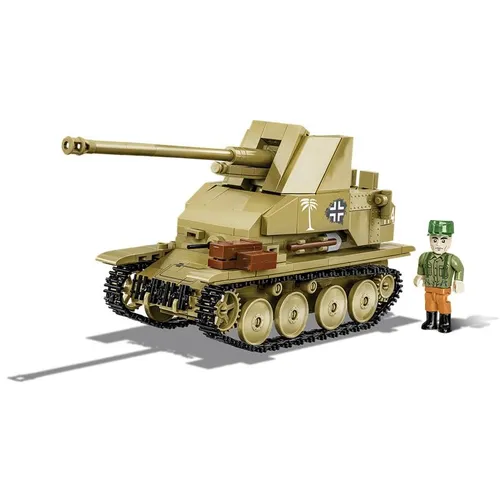 Cobi 3050 Marder III SD.KFZ.139 - Militär Konstruktionsspielzeug - Konstruktionsspielzeug Komplette Sets & Packs, kompatibel mit LEGO und MEGA, ideal für Militär-Fans und Sammler.