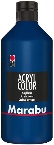 Marabu Acrylfarbe Acryl Color 500 ml dunkelblau 053 von Marabu
