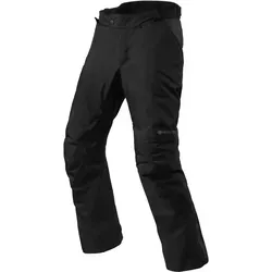 Revit Vertical GTX Motorrad Textilhose, schwarz, Größe XL für Männer - Hochwertige Motorradhose für optimalen Schutz und Komfort. Ausgestattet mit Seeflex Knie- und Seesmart Hüftprotektoren, ideal für sichere Fahrten bei jedem Wetter.