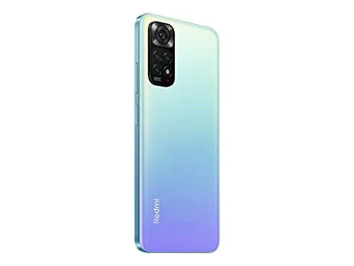 Xiaomi Redmi Note 11 4GB+128GB - Hellblau, AMOLED & 90 Hz - Handys ohne Vertrag mit 33 W Schnellladung und leistungsstarkem Snapdragon® 680 Prozessor für optimale Leistung und Akkulaufzeit.