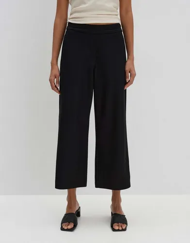 someday Damen Culotte | Culotte CENYA Cropped Wide aus weicher Sweatware Black, 34