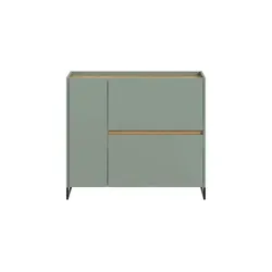 xonox Garderobe Drive Schuhschrank - Moderne Schuhkommode für den Flur, mit pflegeleichter Oberfläche und idealen Maßen von 110x94x32 cm für optimalen Stauraum.
