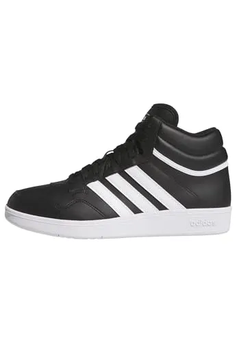 adidas Sportswear HOOPS 4.0 MID Sneaker schwarz 40 EU - Sportliche knöchelhohe Sneaker für Laufen, aus strapazierfähigem Synthetik mit Gummisohle, ideal für aktive Tage. Fällt klein aus, bitte eine Größe größer bestellen.