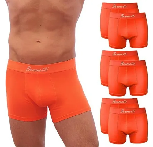 Benonetti Boxershorts weich, langlebig & atmungsaktiv, kein Aufrollen (6-St) Mit Komfortbund und Logo, ohne kratzenden Zettel