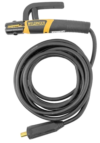 WELDINGER Kupfer-Schweißkabel Hi-Flex 16 mm² gummiummantelt 4 m - Hochflexibles Kupfer-Schweißkabel mit 16 mm², ideal für Schweißarbeiten. Gummiummantelung sorgt für Langlebigkeit und Flexibilität, passend für gängige Schweißgeräte.