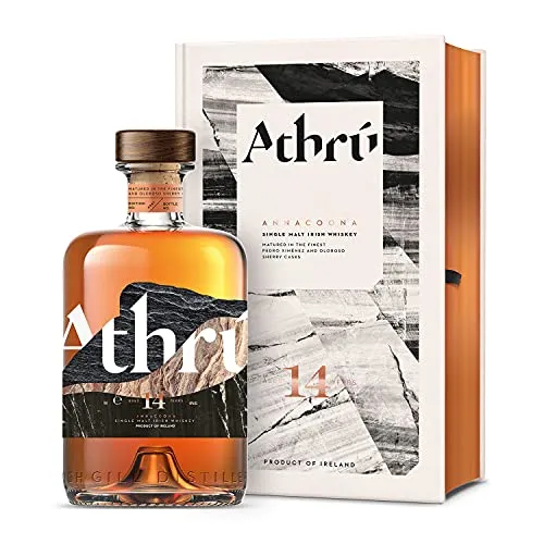 Athrú ANNACOONA 14 Years Old Single Malt Irish Whiskey 48% Volume 0,7l in Geschenkbox Whisky