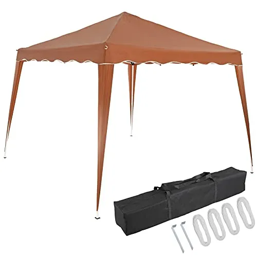 CASARIA® Pavillon Capri 3x3m - Faltbar & Wasserdicht mit UV-Schutz 50+ - Pavillons - Der CASARIA Pavillon Capri bietet mit seiner Pop-Up-Funktion schnellen Aufbau, ist wasserdicht und hat UV-Schutz 50+. Ideal für Gartenfeste und Camping!