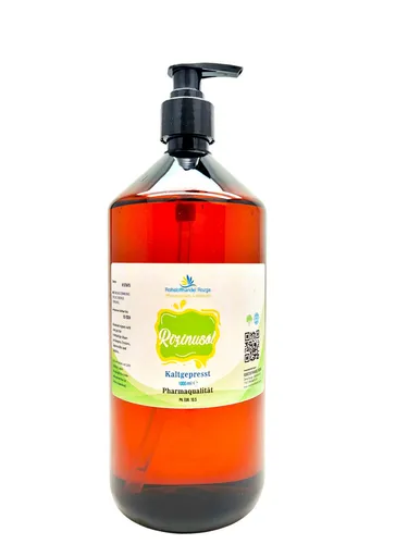 Rizinusöl 100% rein- kaltgepresst- PHARMAQUALITÄT