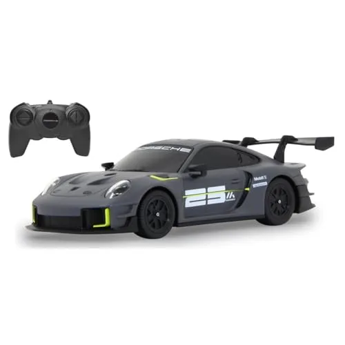 JAMARA Porsche 911 GT2 RS Clubsport 25 1:24 2,4GHz - originalgetreue Lackierung, 60 Minuten Fahrzeit und ideal für Mehrspielerbetrieb