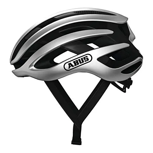 ABUS 81741 0 Fahrradhelm Gleam Silver M (52-58 cm)