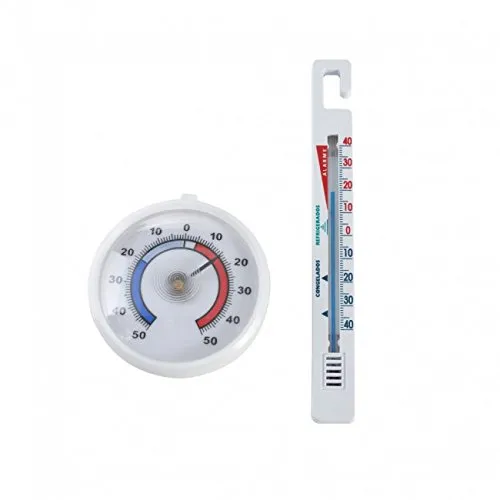 Kühlschrankthermometer Gefrierschrankthermometer Kühltruhenthermometer Ø 7 cm