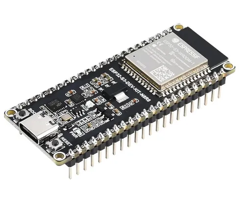 WaveShare ESP32-S3 Microcontroller 2.4GHz Wi-Fi Development Board Pre-Soldered 240MHz Dual Core Processor ESP32-S3-WROOM-1-N8R8 Module