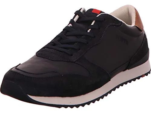 LLOYD Herren Sneaker Edmond - Sportlich, Navy, 40.5 EU - Herren-Sneaker mit losem Einlegesohle und normaler Weite, ideal für Freizeit und Alltag. Komfortables Glattleder und Gummisohle sorgen für perfekten Halt.