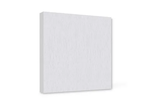 platino24 Akustikpaneele Colore Quadrat 55 x 55 cm Weiß - Akustikelemente für optimale Schalldämmung - Genießen Sie weniger Hall und satten Sound dank schwer entflammbaren Basotect G+ Material. Einfach an Wand & Decke montierbar, ideal für jeden Raum!