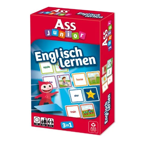 ASS Altenburger 22509608 - Junior, Englisch Lernen, Legespiel