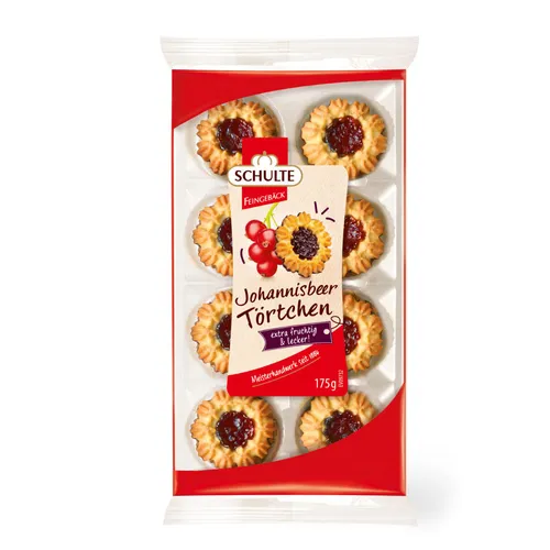 Schulte Johannisbeertörtchen 175g