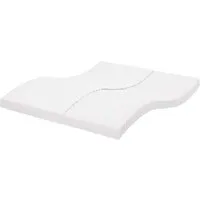 vidaXL Schaumstoffmatratze 160x220cm - 7 Liegezonen für optimalen Komfort - Matratzen mit 7 Liegezonen für effektive Druckentlastung und maximalen Halt. Der pflegeleichte Bezug ist abnehmbar und waschbar.