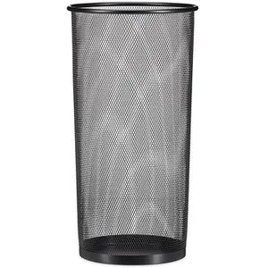 Relaxdays Schirmständer schwarz, Höhe 50 cm, Mesh