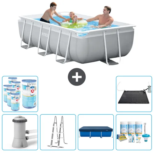 Intex Rechteckiges Prisma-Rahmen-Schwimmbecken 300 x 175 x 80 cm mit Zubehör