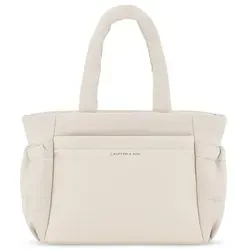 Kapten & Son Hellvi Schultertasche 33.5 cm  beige