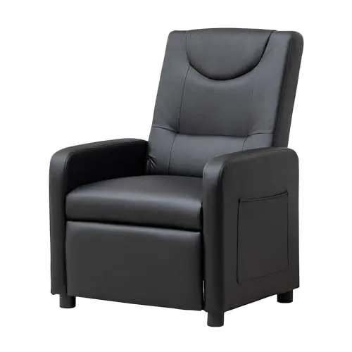 Relaxsessel mit Liegefunktion - Verstellbarer Fernsehsessel - Sofas & Sessel: Modernes Design, bequeme Liegefunktion und hochwertiger Kunstlederbezug für optimalen Komfort.