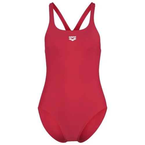ARENA Damen Dynamo R One Piece Swimsuit - Rot, 40 EU - Bademode für Freizeitschwimmer: Der bequeme und strapazierfähige Arena Dynamo R Badeanzug aus 100% recyceltem Polyamid bietet optimalen Halt und schnell trocknenden Komfort.