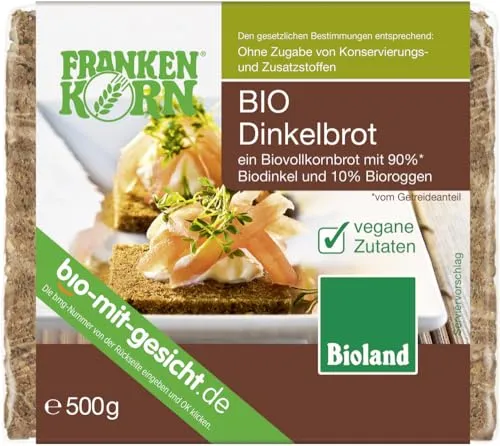 Frankenkorn Bio Dinkelvollkornbrot (1 x 500 gr)