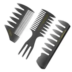3-teiliges Styling-Kamm-Set mit Breitzahn-Kamm und Detangler - Vielseitiges Kamm-Set für alle Haartypen, ideal für den täglichen Gebrauch. Hergestellt aus robustem Material, sorgt es für müheloses Styling und ein angenehmes Erlebnis. Perfekt für Männer und Frauen!