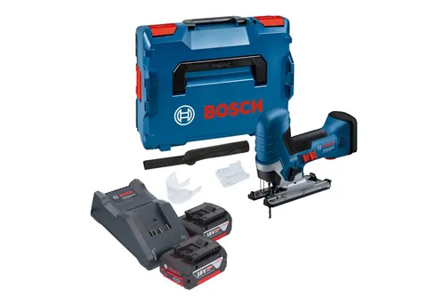 Bosch GST 18V-125 S Professional Akku Stichsäge mit 2x Akku 4,0 Ah