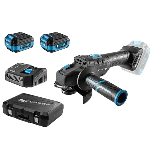 HÖGERT TECHNIK Akku-Winkelschleifer SET 18V