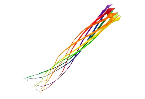 HQ Flug-Drache HQ Drachenschwanz Soft Swirl Rainbow 600 cm von HQ