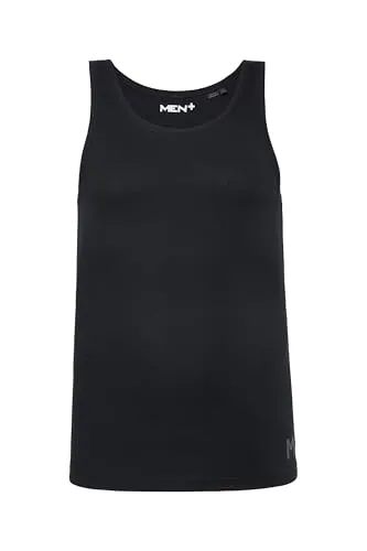 Men Plus Herren Unterhemd schwarz 8XL