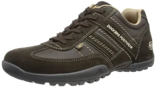 Dockers by Gerli 322530-350010, Herren Schnürhalbschuhe, Braun (chocolate), EU 41