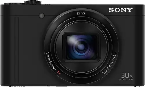 Produktbild Sony DSC-WX500 schwarz – Kompaktkamera mit 30x optischem Zoom