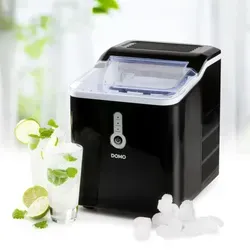 DOMO DO9220IB Eiswürfelbereiter 1.5 l - Eiswürfelmaschine mit 1,5 l Wassertank, produziert schnell und effizient Eiswürfel für Drinks und Cocktails, ideal für Partys und Veranstaltungen.