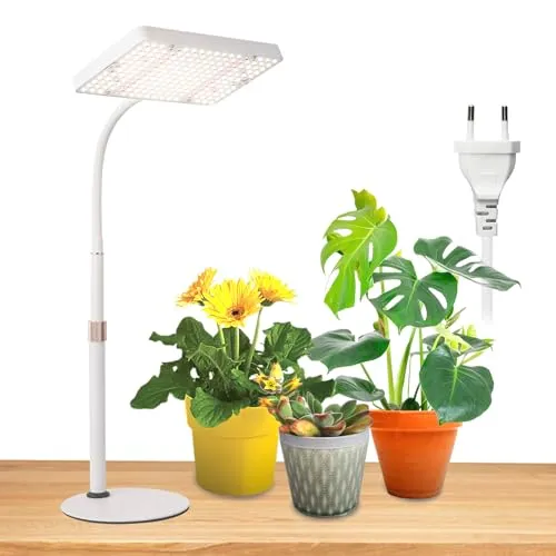 JINHONGTO Pflanzenlampe LED Vollspektrum, Höhenverstellbar