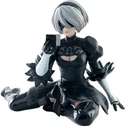 Ichibansho Figur - NieR: Automata - 2B Sammlerstatue - Offiziell lizenzierte Sammlerfigur 2B aus NieR: Automata, ca. 10 cm groß. Perfekt für Fans und Sammler, um Ihre Sammlung zu erweitern und die Charaktere zum Leben zu erwecken!