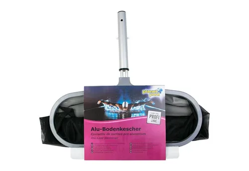 Planet Pool Profi Bodenkescher in Silber/Schwarz von Planet Pool
