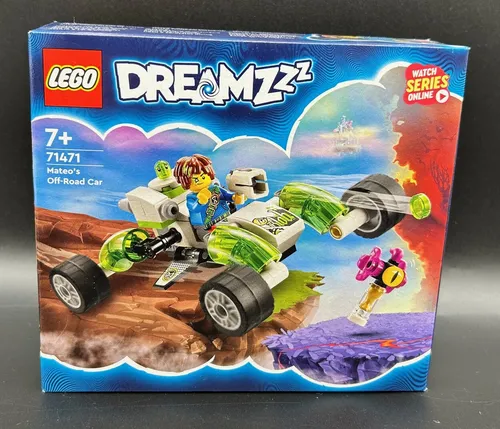 LEGO DREAMZzz 2-in-1 Mateos Geländeflitzer - Baue Strandbuggy oder Quadrokopter, kreatives Fahrzeug-Bauset für Kinder ab 7 Jahren mit Action-Abenteuer-Potential