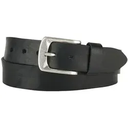 BERND GÖTZ Ledergürtel mit Airbrushkante schwarz 95
