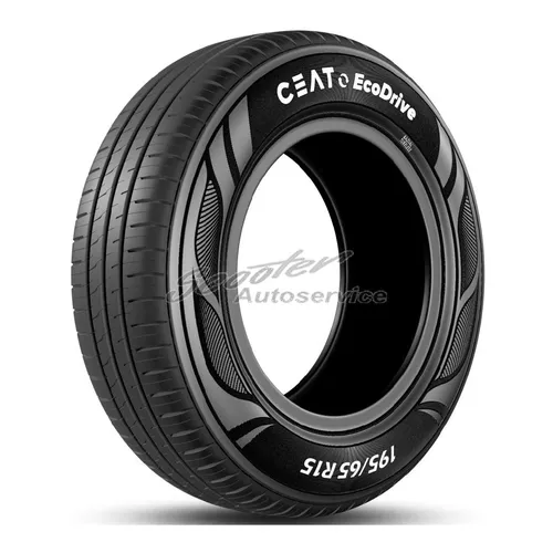 Ceat EcoDrive 195/65R15 91H Sommerreifen - Autoreifen mit hervorragender Kraftstoffeffizienz (Klasse B) und optimaler Nasshaftung (Klasse B), ideal für PKWs und sorgt für sicheres Fahren bei hohen Geschwindigkeiten bis 210 km/h.