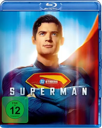 Superman Blu-ray (FSK: 12) - Action Filme DVD & Blu-ray, erleben Sie die epische Geschichte des berühmtesten Superhelden in atemberaubender Bild- und Tonqualität auf Blu-ray.