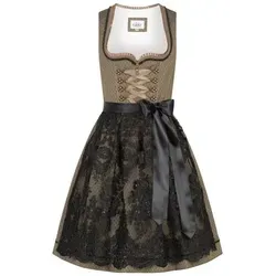 Nübler Dirndl Mini Dirndl Erika in Gold von Nübler braun 50 in braun von Nübler