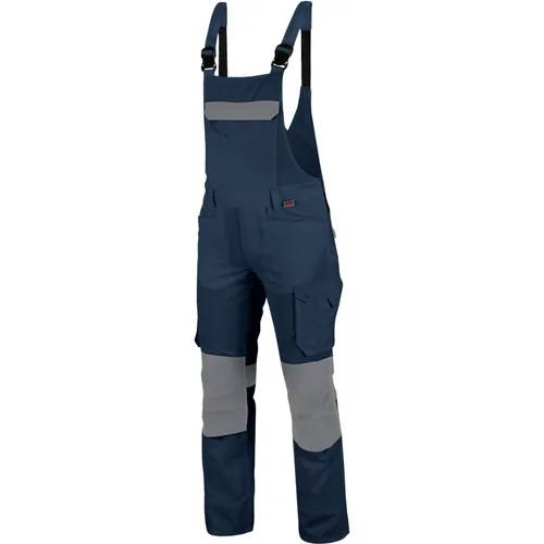 Würth MODYF Arbeitslatzhose Cetus Industriewäschetaugliche Hose für Handwerker Robuste Latzhose mit praktischen Taschen