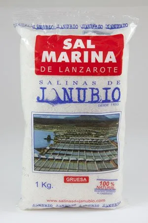 Salinas de Janubio Grobes Meersalz, Lanzarote - 1000 g gruesa