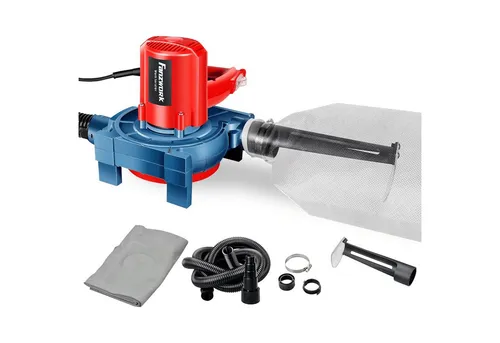 FANZTOOL mobile Absauganlage 900W - Absauganlage für Werkstatt und Baustelle, leistungsstarker 900W Motor, leise mit 80dB, wiederverwendbarer Staubbeutel und robustes Metallgehäuse.