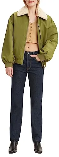 Levi's Damen 501® Jeans - Deep Breath, 25W / 32L - Klassische Jeans mit zeitlosem Schnitt, ausgestattet mit zwei aufgesetzten Gesäßtaschen und Münztasche für praktischen Stauraum.